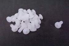 Lot of 25 NY PMS 440 0025 PH Pan Phillips Machine Screw 4-40 x 1/4" Nylon NOS