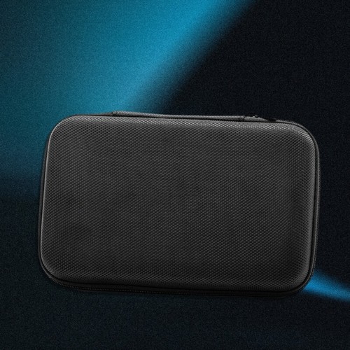 Rectangles Shaped Small Hard EVA Case Practical Protections Earbud Case Zippers - Afbeelding 4 van 8