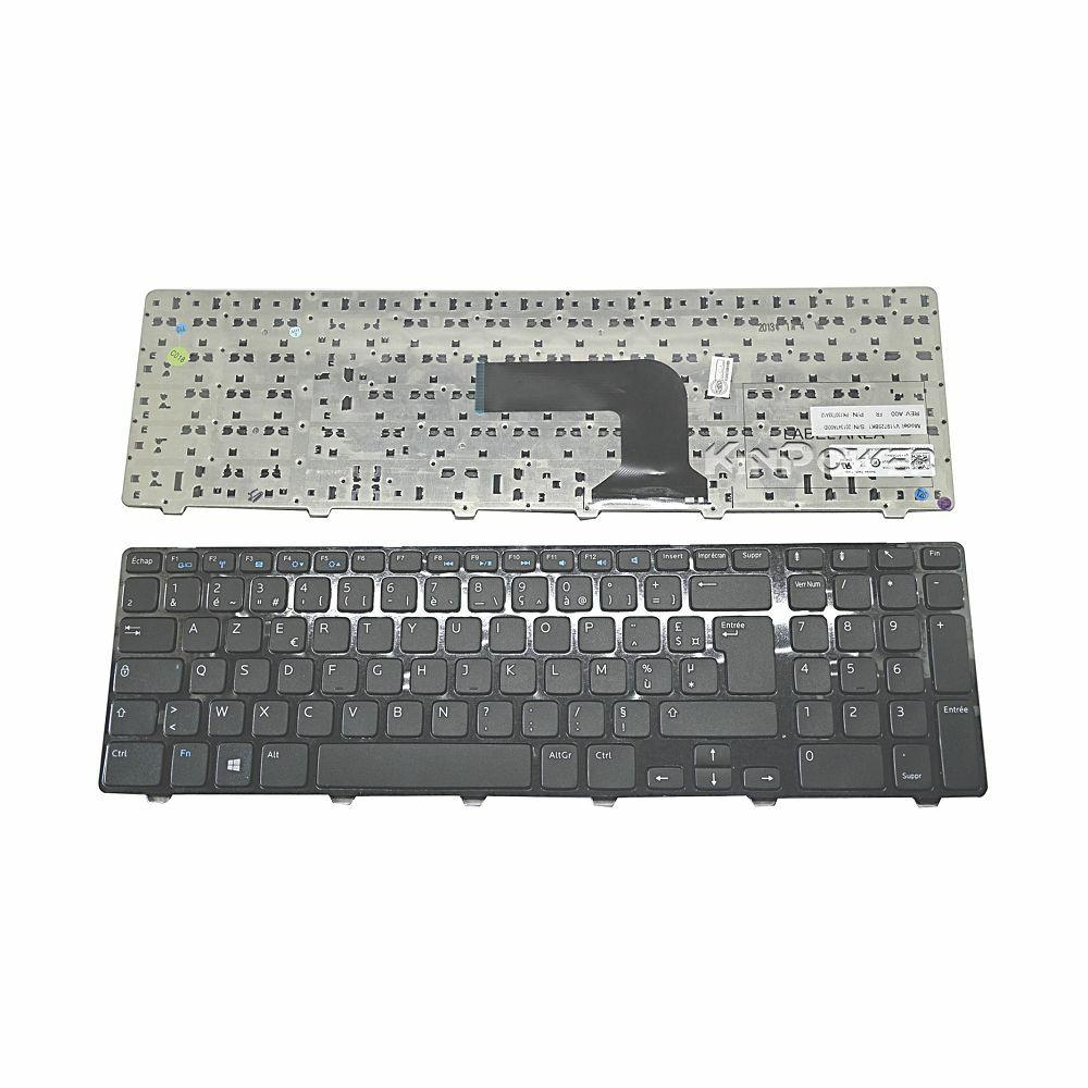 Clavier AZERTY Français pour Télétravail sur Ordinateur DELL Inspiron 17R