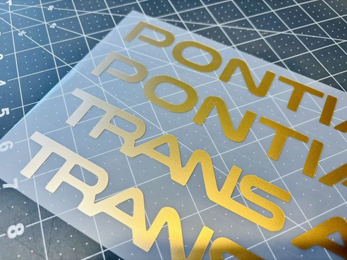 4 Pc. Trans Am Vinyl Decal Package Many Sizes/Colors Available - FREE Shipping! - Picture 2 of 62