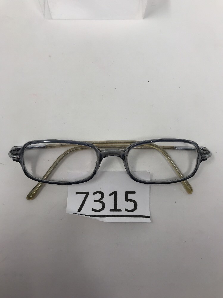 Euroflex Eyeglasses E-102 48-18 Gray 7315