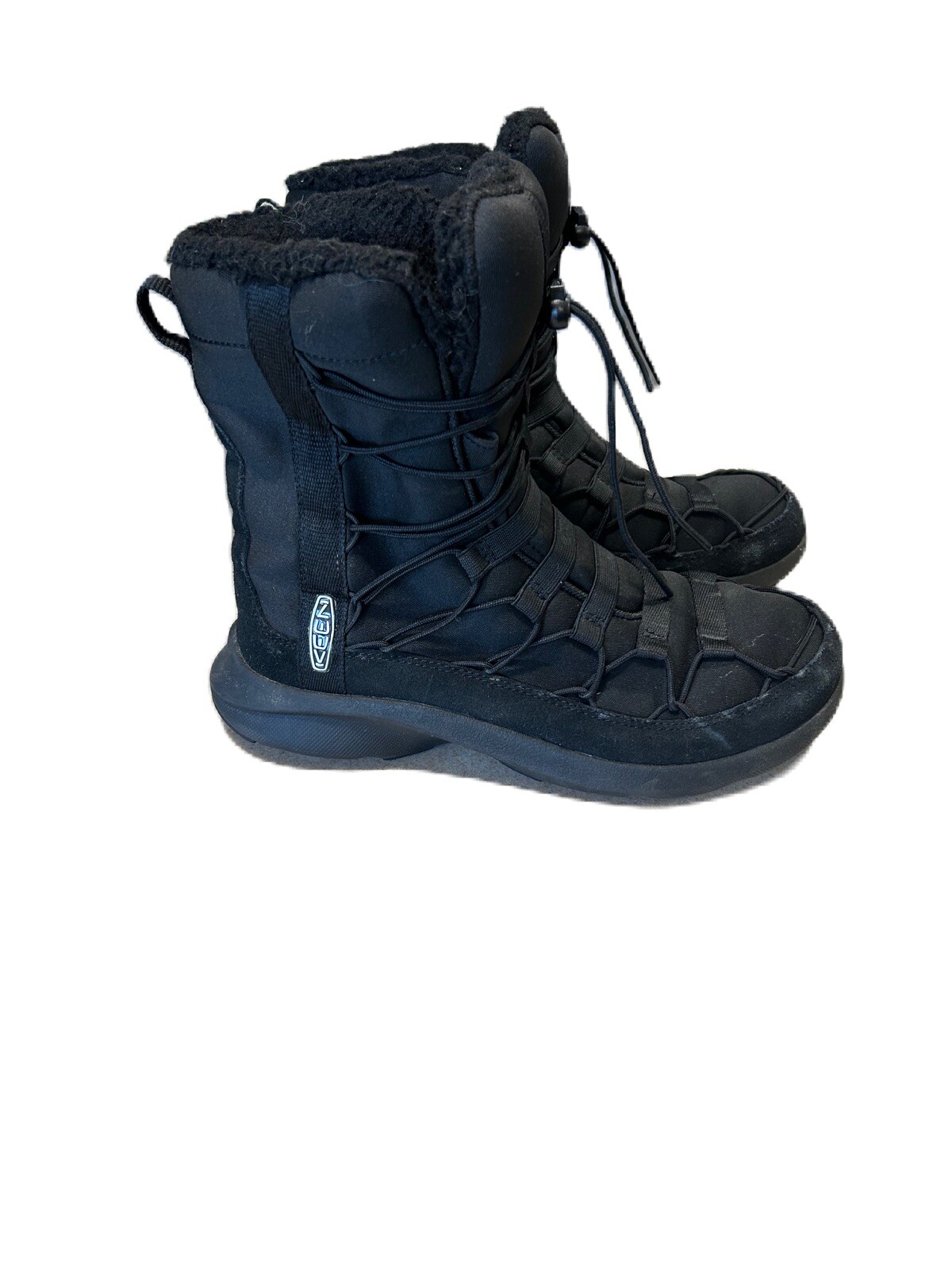 Stivali Keen donna Uneek SNK 2 impermeabili 7 chukka neri leggeri caldi escursionismo outdoor