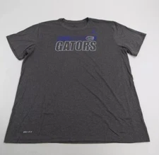 New Jordan Dri-Fit SS Shirt Florida Gators CT7250 Dark Gray/Heather Men’s 2XL
