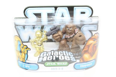 Star Wars Galactic Heroes Chewbacca w/ Exploding C3PO New In Box | eBay