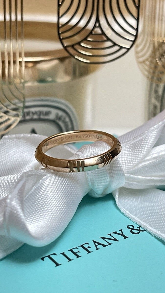 Tiffany ティファニー アトラスナローリング silver 楽天市場】ティファニー アトラス ナロー リング・指輪 シルバー