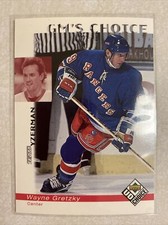 1998-99 UD Choice #236 WAYNE GRETZKY TEAM YZERMAN GM'S CHOICE New York Rangers