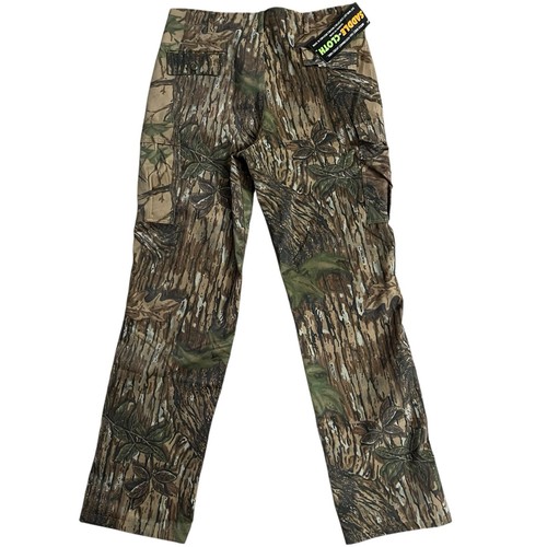 Cabelas Hunting Pants Mens 38 Saddle Cloth Camo Warm Outdoor Burr Proof USA NWT - Picture 2 of 9
