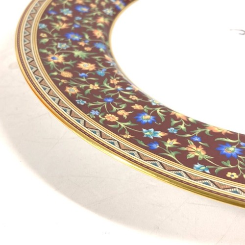 HERMES Cheval d'Orient Dinner Plate Tableware Dish Animal Floral - Picture 7 of 8