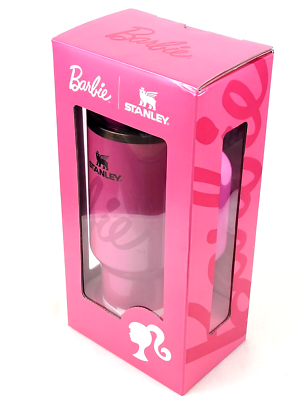 BARBIE Stanley Icon Quencher H2.0 Tumbler 40 Oz. Ready to Ship WOW
