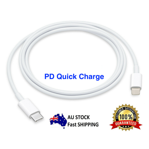 For iPhone 14 13 12 11 8 USB Type C Fast Power Adapter 20W PD Cable Lot AU Block - Picture 14 of 17