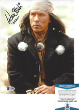 WES STUDI SIGNED AUTHENTIC 'GERONIMO' 8x10 MOVIE PHOTO C ACTOR BECKETT BAS COA