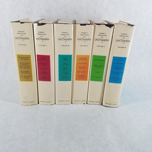 Vintage Reader's Digest Complete Set (1-12) Family Treasury of Great Biographies - Picture 5 of 24