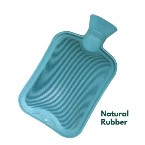 Large Hot Water Bottle - Natural Rubber Warmer - 1L litre - Picture 5 of 7