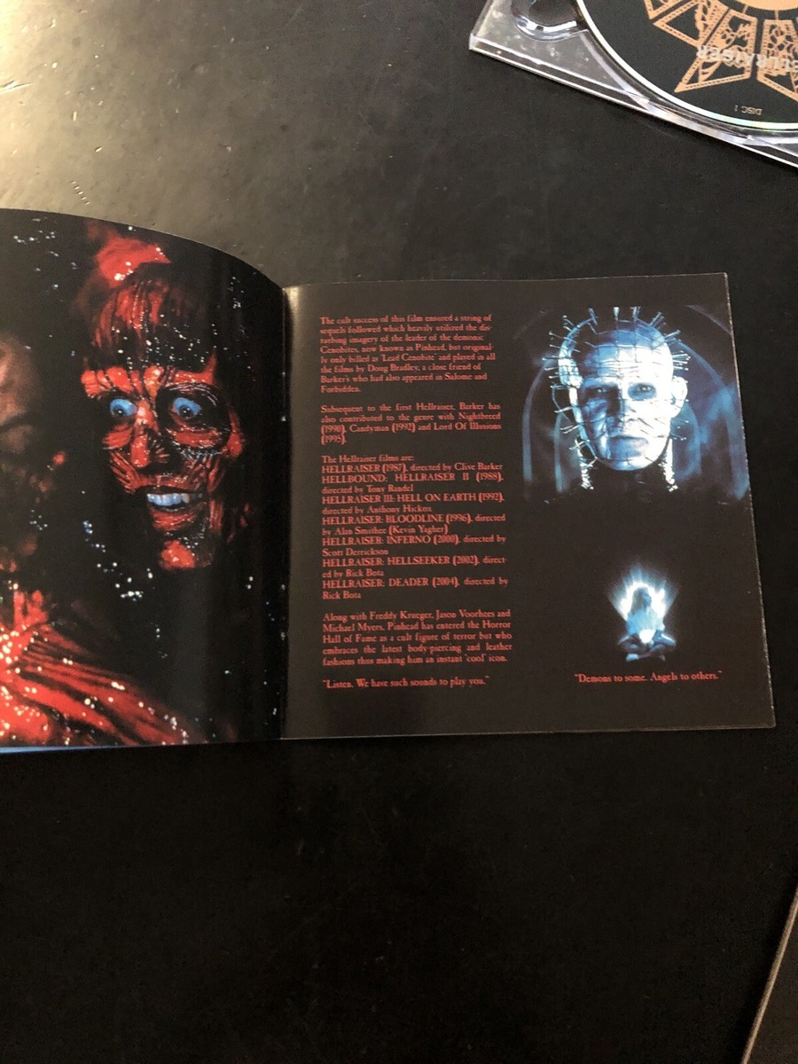 Hellraiser - Original Soundtrack CD Music By Christopher Young