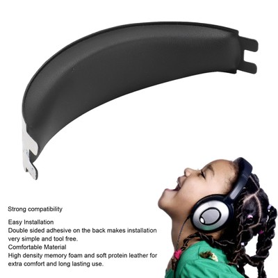 New Replacement Headband Cushion Pad Protein Leather Memory Foam Soft Comfortabl