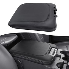 Fits Dodge Ram 1500 2500 3500 2013-2018 Center Console Lid Armrest Leather Cover