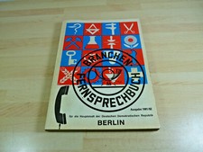 Deutsche Post Branchen-Fernsprechbuch Berlin 1981/82 / DDR Telefonbuch