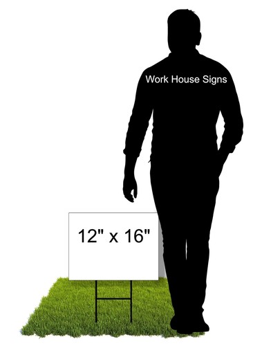 Eco Trump 2024 rot Save America 12x16 in Yard Straßenschild mit Ständer - Bild 2 von 8