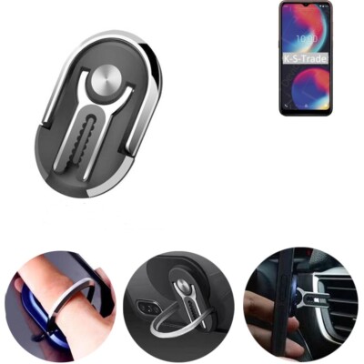 Lüftungsgitter-Halterung für Wiko View 4 Lüftungsschlitz Auto 
