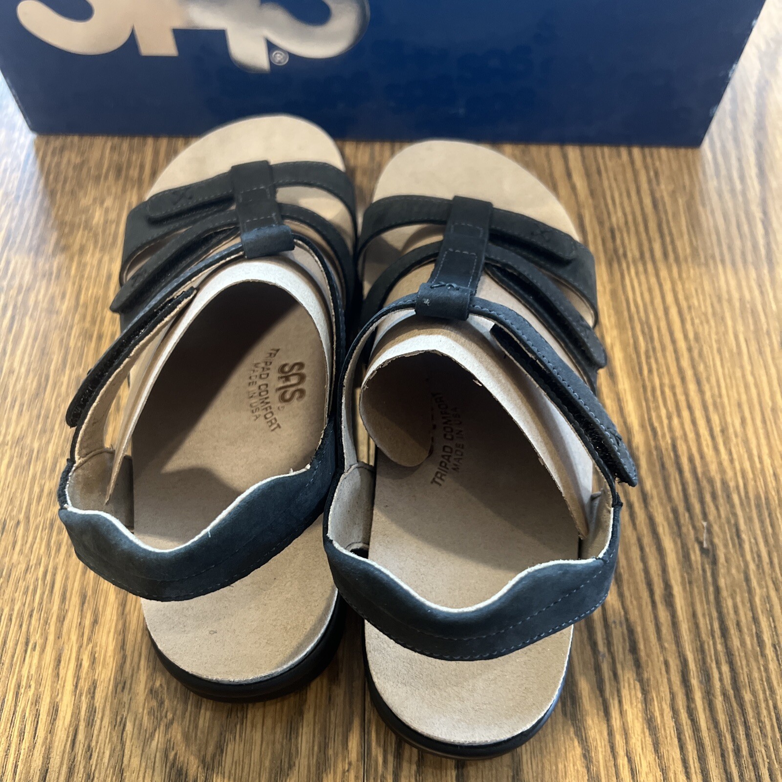 SAS Women's Shoes Sorrento Sandal Nero Multiple Sizes FREE SHIPPING New