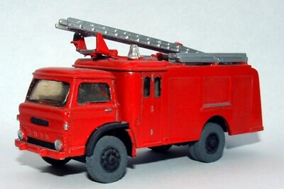 Ford DHCB Angus Feuerwehr Motor 1967 G150 unlackiert oo Maßstab Langley Modelle Kit