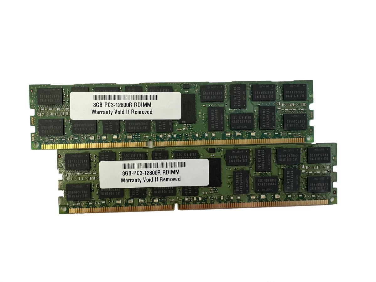 PC3-12800 (DDR3-1600) Computer Memory (RAM) 8 GB RDIMM for sale | eBay