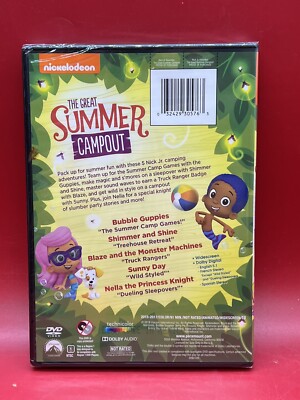 Nickelodeon Favorites: Great Summer Campout! (DVD) New/Sealed