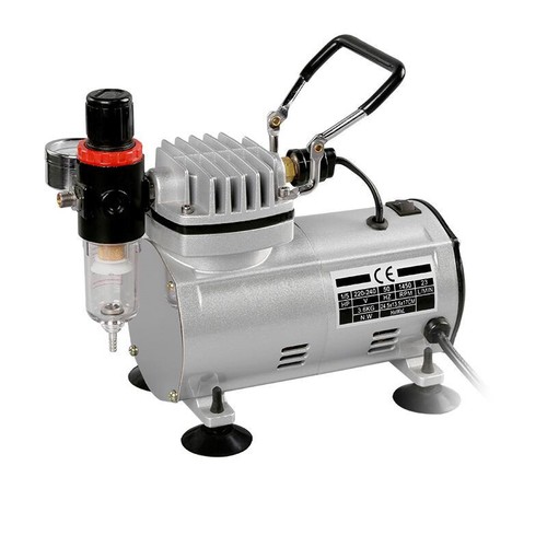 Air Compressor Paint Paint Gun Air Brush Set Sandblaster with Cleaning Brush - Picture 12 of 15