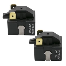 2Pack PTC Starter Compressor Start Relay For Kenmore LG Magic Chef 2 pin