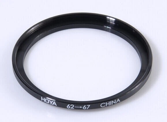 BAGUE D'ADAPTATION FILTRE 62mm 67mm HOYA FILTER 62mm 67mm STEP UP RING HOYA - Photo 1/1