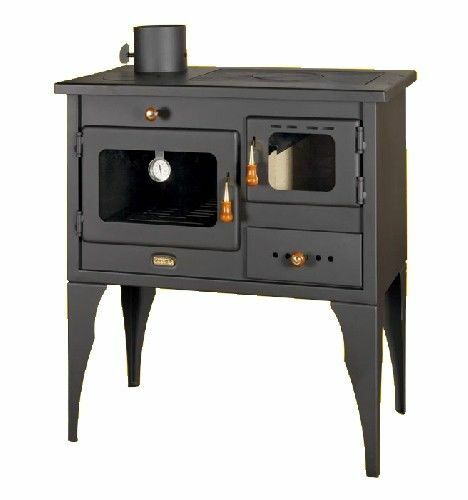 Cucina Stufa A Legna Uscita a Sinistra Prity 1P34L 10kw./ Scambiatori di calore - Foto 13 di 16