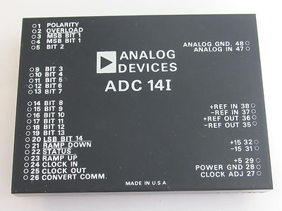 ADC14I Analog Devices 14Bit Dual Slope A/D Converter