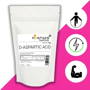 Nutrics 100 Puro Daa D Acido Aspartico Pharma Grado Vegano Polvo Energyendurance Ebay
