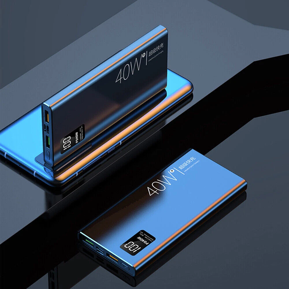 90000mAh 40W Fast Charging Power Bank Portable External Battery for Smartphones and Tablets