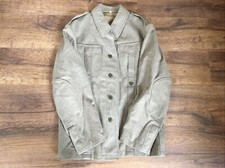 Vintage Military Jacket Winter Medium Wool Olive