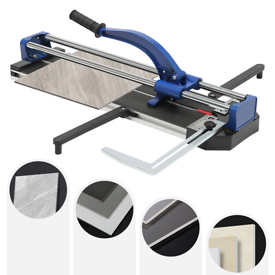 24'' Manual Tile Cutter Cutting Machine 600mm Precise Industrial Heavy Duty