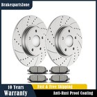 REAR Brake Rotors Pads fit for Dodge Grand Caravan 2012-2020 Drilled Slotted