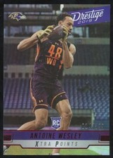 2019 Panini Prestige Antoine Wesley Rookie Red #/399 Baltimore Ravens RC #288