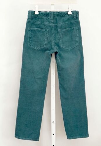 NWT J Crew Crewcuts Boys' Straight Fit Green Corduroy Pants Size 8 - Picture 3 of 5