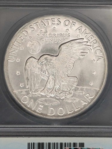 1973-S SILVER IKE ICG MS68+ SCARCE Real NICE Retail Sale Is $800.00 - Picture 3 of 4