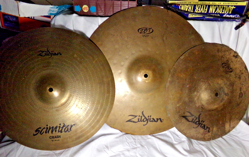 Zildjian Cymbals / 3 Total / 14, 16, 18 Inch