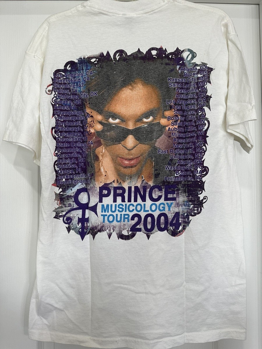 2004 PRINCE MUSICOLOGY TOUR TSHIRT | eBay