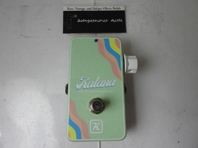 Keeley Katana Clean Boost Booster FX Pedal Limited Edition Edmond Custom Shop
