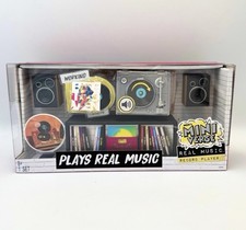 MGA's Miniverse Real Music Record Player Mini Collectibles Playable Record