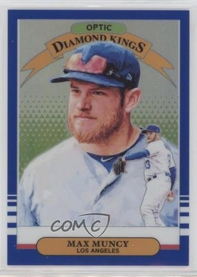 2019 Panini Donruss Optic Diamond Kings Blue Prizm 27/75 Max Muncy #26 0x5e