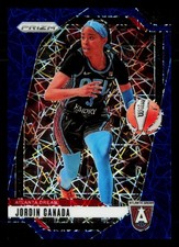 2024 Panini Prizm WNBA #91 Jordin Canada Blue Velocity Prizms