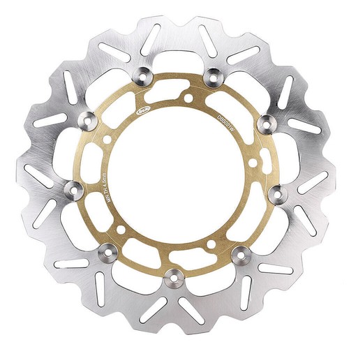 310 mm Bremsscheiben vorne hinten für Yamaha YZF R6 2005-2011 R1 2007-2014 Gold - Picture 6 of 12