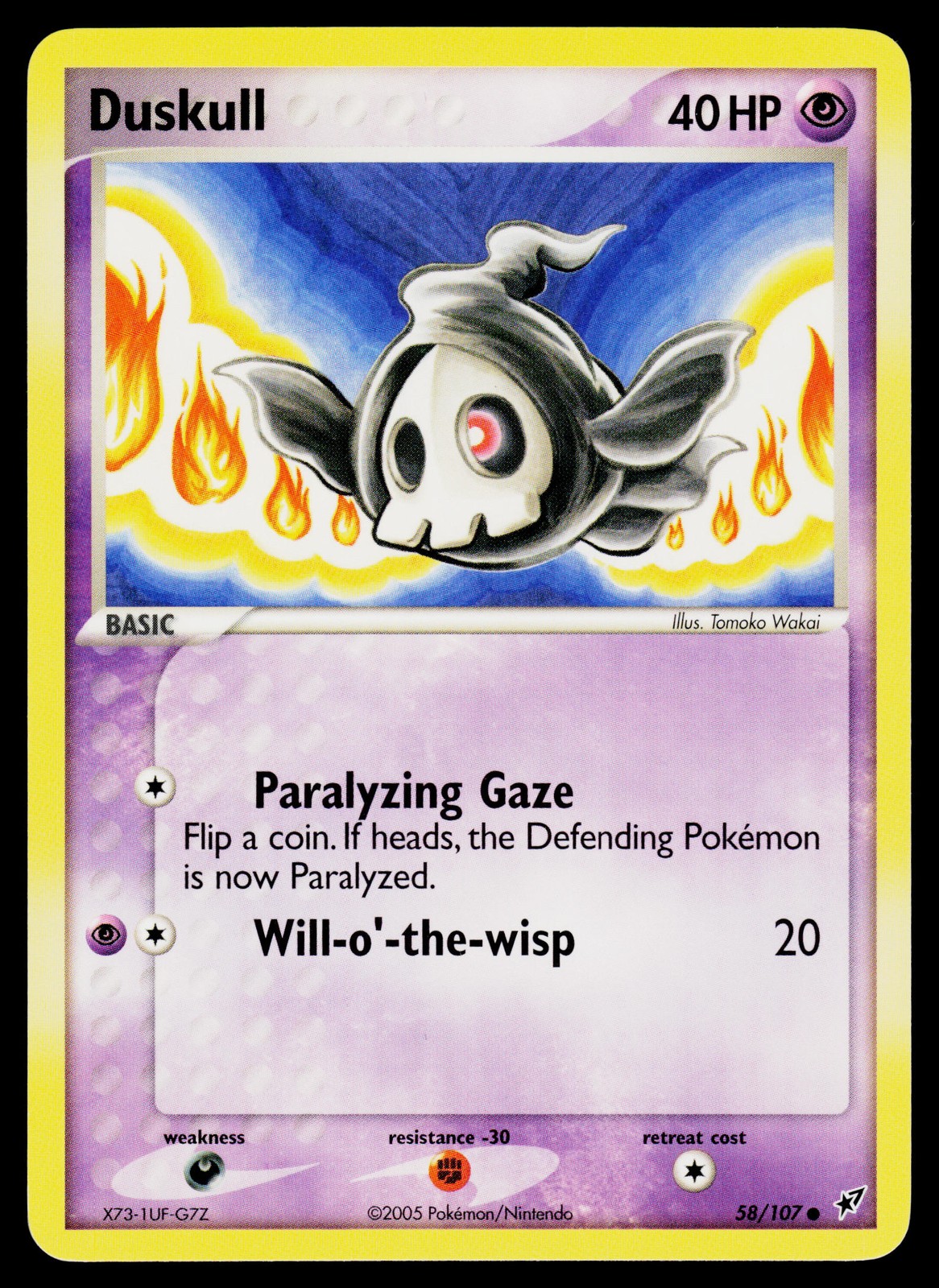 Duskull 58/107 Deoxys Common