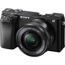 Sony Alpha 6100 Sensor Mirrorless Camera - Black - SELP1650 - ILCE-6100K/B