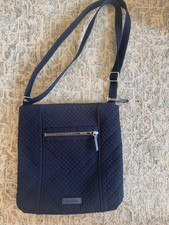 Vera Bradley navy blue crossbody Hipster bag
